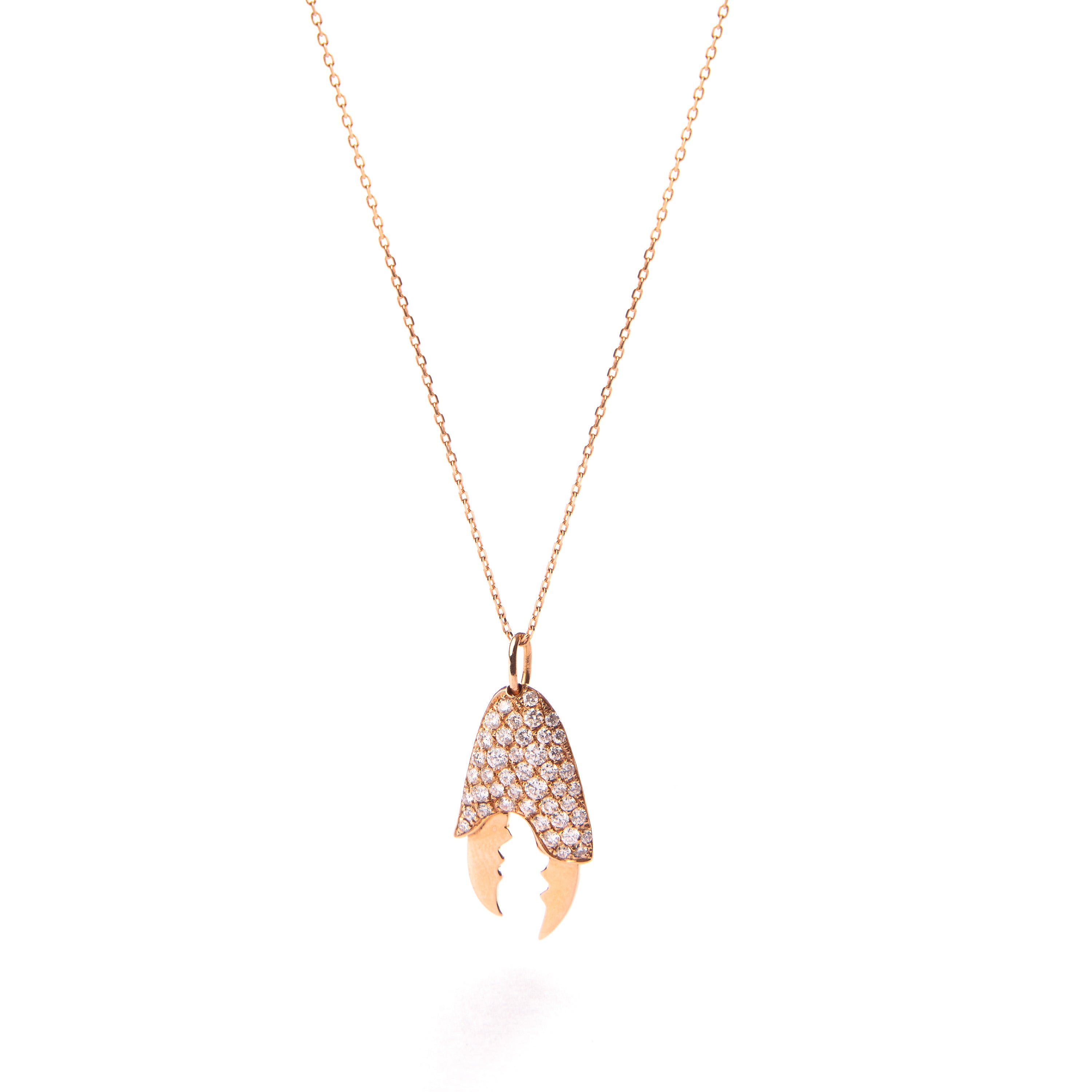 Crab Claw Necklace — Chloe Michell Jewellery